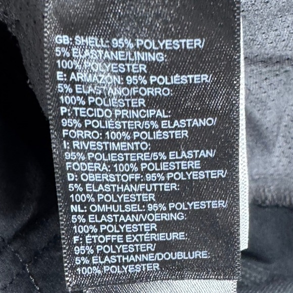 North Face WindWall Apex Bionic Softshell Jacket Women's Medium Black Full Zip - Picture 10 of 10